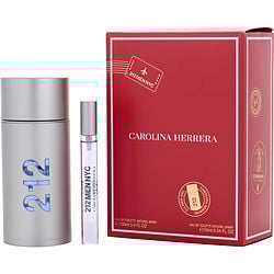 212 by Carolina Herrera-EDT SPRAY 3.4 OZ & EDT SPRAY 0.33 OZ MINI