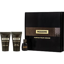 MISSONI by Missoni-EAU DE PARFUM 0.17 OZ & AFTERSHAVE BALM 0.8 OZ & SHOWER GEL 0.8 OZ