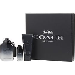 COACH FOR MEN by Coach-EDT SPRAY 3.3 OZ & ALL OVER SHOWER GEL 3.3 OZ & EDT SPRAY MINI 0.5 OZ