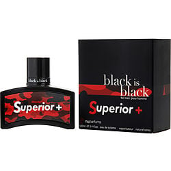 BLACK IS BLACK SUPERIOR by Nuparfums-EDT SPRAY 3.4 OZ