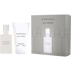 CARVEN L'EAU INTENSE by Carven - EDT SPRAY 1.7 OZ & AFTER SHAVE BALM 3.3 OZ