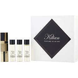 KILIAN WOMAN IN GOLD by Kilian - EAU DE PARFUM REFILLABLE SPRAY 0.25 OZ & EAU DE PARFUM REFILLS 3 X 0.25 OZ