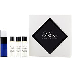 KILIAN MOONLIGHT IN HEAVEN by Kilian-EAU DE PARFUM SPRAY REFILLABLE 0.25 OZ & EAU DE PARFUM REFILL 3 X 0.25 OZ