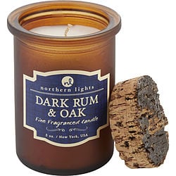 DARK RUM & OAK SCENTED by Northern Lights-SPIRIT JAR CANDLE - 5 OZ. BURNS APPROX. 35 HRS.