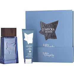 LOLITA LEMPICKA HOMME by Lolita Lempicka - EDT SPRAY 3.4 OZ & AFTERSHAVE GEL 2.5 OZ
