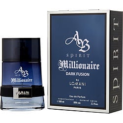 AB SPIRIT MILLIONAIRE DARK FUSION by Lomani - EAU DE PARFUM SPRAY 3.3 OZ