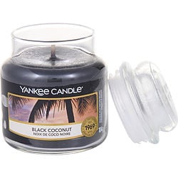 YANKEE CANDLE by Yankee Candle-BLACK COCONUT  SCENTED SMALL JAR 3.6 OZ