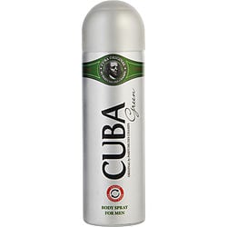 CUBA GREEN by Cuba - BODY SPRAY 6.7 OZ