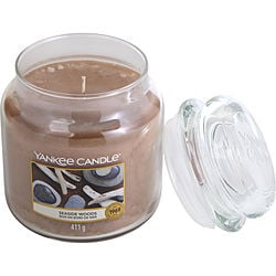 YANKEE CANDLE by Yankee Candle - SEASIDE WOODS SCENTED MEDIUM JAR 14.5 OZ
