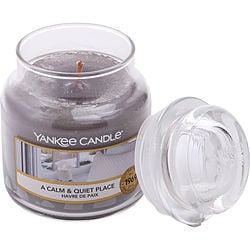 YANKEE CANDLE by Yankee Candle - A CALM AND QUIET PLACE SCENTED SMALL JAR 3.6 OZ