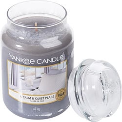 YANKEE CANDLE by Yankee Candle-A CALM AND QUIET PLACE SCENTED LARGE JAR 22 OZ