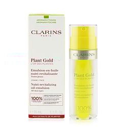 Clarins by Clarins - Plant Gold Nutri-Revitalizing Oil-Emulsion  --35ml/1.1oz
