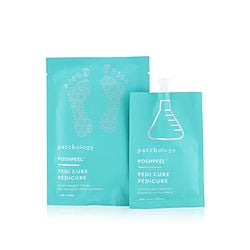 Patchology by Patchology-PoshPeel Pedi Cure - Gently Exfoliates & Resurfaces Feet (1 Treatment)  --2x20ml/0.68oz