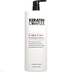 KERATIN COMPLEX by Keratin Complex - KERATIN COLOR CARE SMOOTHING CONDITIONER 33.8 OZ (NEW WHITE PACKAGING)