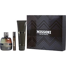 MISSONI by Missoni-EAU DE PARFUM SPRAY 3.4 OZ & BATH AND SHOWER GEL 5 OZ & EAU DE PARFUM TRAVEL SPRAY 0.33 OZ MINI