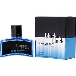 BLACK IS BLACK AQUA ESSENCE by Nuparfums-EDT SPRAY 3.4 OZ