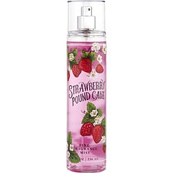 BATH & BODY WORKS by Bath & Body Works-STRAWBERRY POUND CAKE FINE FRAGRANCE MIST 8 OZ