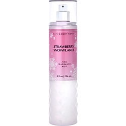 BATH & BODY WORKS by Bath & Body Works-STRAWBERRY SNOWFLAKES FINE FRAGRANCE MIST 8 OZ