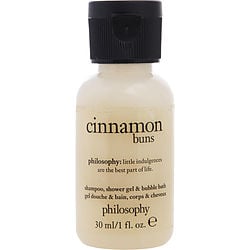 Philosophy by Philosophy-Cinnamon Buns Shampoo, Shower Gel & Bubble Bath --30ml/1oz