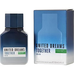 BENETTON UNITED DREAMS TOGETHER by Benetton-EDT SPRAY 3.4 OZ