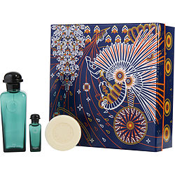 HERMES D'ORANGE VERT by Hermes-EAU DE COLOGNE SPRAY 3.3 OZ & EAU DE COLOGNE 0.25 OZ & SOAP 1.8 OZ