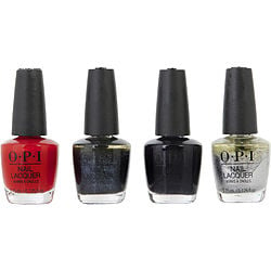 OPI by OPI-Love OPI 4 pc Set - Ornament To Be Together + Coalmates + Holdazed Over You + My Wish List --4x3.75ml/0.125oz