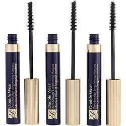 ESTEE LAUDER by Estee Lauder - Double Wear Zero Smudge Lengthening Mascara Trio - # 01 Black 3x--6ml/0.24oz