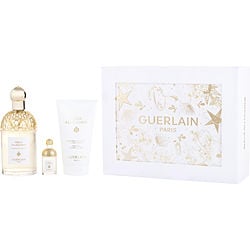 AQUA ALLEGORIA MANDARINE BASILIC by Guerlain-EDT SPRAY 4.2 OZ & BODY LOTION 2.5 OZ & EDT 0.25 OZ MINI