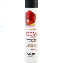 CELEB LUXURY by Celeb Luxury - GEM LITES COLORDITIONER WITH BONDFIX FIRE OPAL 8.25 OZ