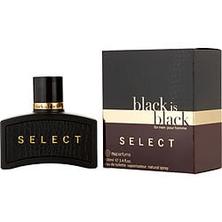 BLACK IS BLACK SELECT by Nuparfums-EDT SPRAY 3.4 OZ