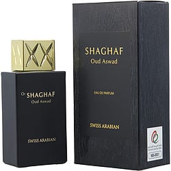 SHAGHAF OUD ASWAD by Swiss Arabian - EAU DE PARFUM SPRAY 2.5 OZ