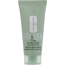 CLINIQUE by Clinique-7 Day Scrub Cream Rinse Off Formula (Travel Size) --15ml/0.5oz