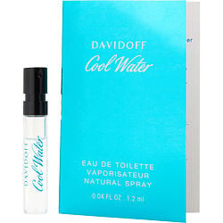 COOL WATER by Davidoff-EDT SPRAY 0.04 OZ VIAL ON CARD