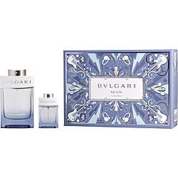BVLGARI MAN GLACIAL ESSENCE by Bvlgari-EAU DE PARFUM SPRAY 3.4 OZ & EAU DE PARFUM SPRAY 0.5 OZ