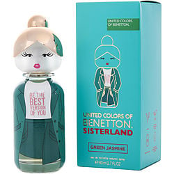 BENETTON SISTERLAND GREEN JASMINE by Benetton-EDT SPRAY 2.7 OZ