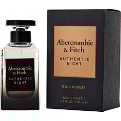 ABERCROMBIE & FITCH AUTHENTIC NIGHT by Abercrombie & Fitch-EDT SPRAY 3.4 OZ