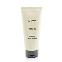 Ahava by AHAVA-Superfood Kale & Turmeric Shower Gel  --200ml/6.8oz