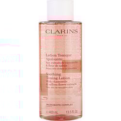 Clarins by Clarins - Soothing Toning Lotion with Chamomile & Saffron Flower Extracts - Very Dry or Sensitive Skin  --400ml/13.5oz