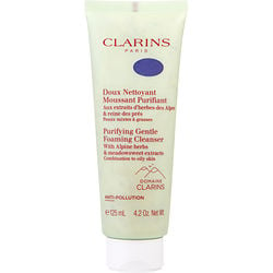 Clarins by Clarins-Purifying Gentle Foaming Cleanser with Alpine Herbs & Meadowsweet Extracts - Combination to Oily Skin  --125ml/4.2oz