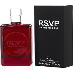 KENNETH COLE RSVP by Kenneth Cole - EDT SPRAY 3.4 OZ (RED BOTTLE PACKAGING)