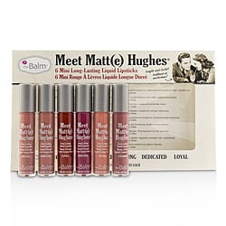 TheBalm by TheBalm-Meet Matt(e) Hughes 6 Mini Long Lasting Liquid Lipsticks Kit - Vol.1  --6x1.2ml/0.04oz