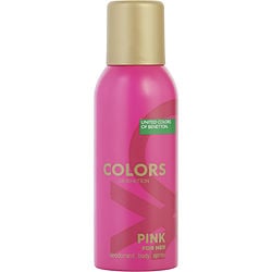 COLORS DE BENETTON PINK by Benetton-DEODORANT SPRAY 5 OZ