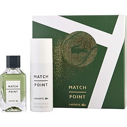 LACOSTE MATCH POINT by Lacoste-EDT SPRAY 3.4 OZ & DEODORANT SPRAY 5 OZ
