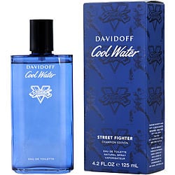 COOL WATER SUMMER by Davidoff - EDT SPRAY 4.2 OZ (STREET FIGHTER CHAMPION EDITION 2021)