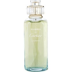 CARTIER RIVIERES LUXURIANCE by Cartier-EDT REFILLABLE SPRAY 3.3 OZ  *TESTER