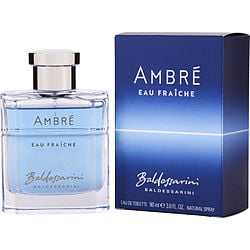 BALDESSARINI AMBRE EAU FRAICHE by Baldessarini-EDT SPRAY 3 OZ