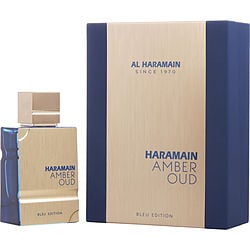 AL HARAMAIN AMBER OUD by Al Haramain - EAU DE PARFUM SPRAY 2 OZ (BLEU EDITION)