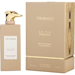 TRUSSARDI LIMITLESS SHOPPING VIA DELLA SPIGA by Trussardi-EAU DE PARFUM SPRAY 3.4 OZ