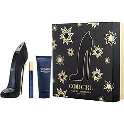 CH GOOD GIRL by Carolina Herrera-EAU DE PARFUM SPRAY 2.7 OZ & BODY LOTION 3.4 OZ & EAU DE PARFUM SPRAY 0.33 OZ MINI