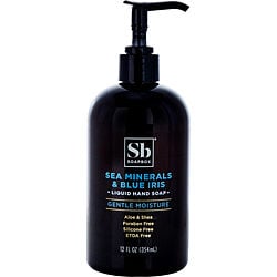 Soapbox by Soapbox-Sea Minerals & Blue Iris Liquid Hand Soap (w/Pump) --354ml/12oz